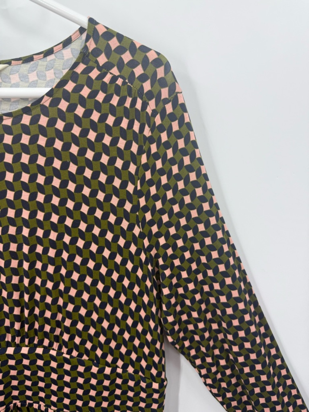 Boden Thea Long Sleeve Jersey Midi Dress 16 - Picture 5 of 9